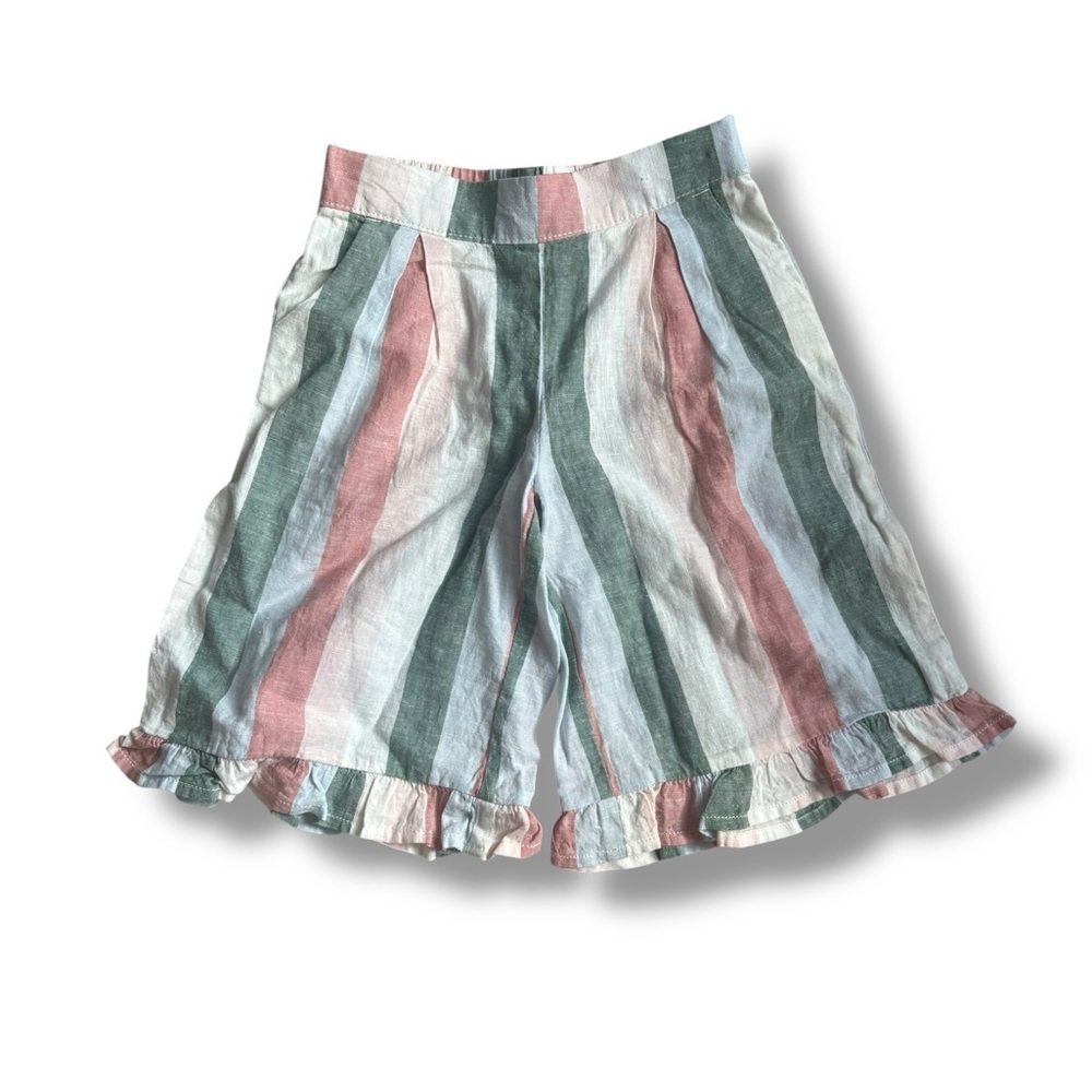 Janie and Jack Multicolor Striped Shorts